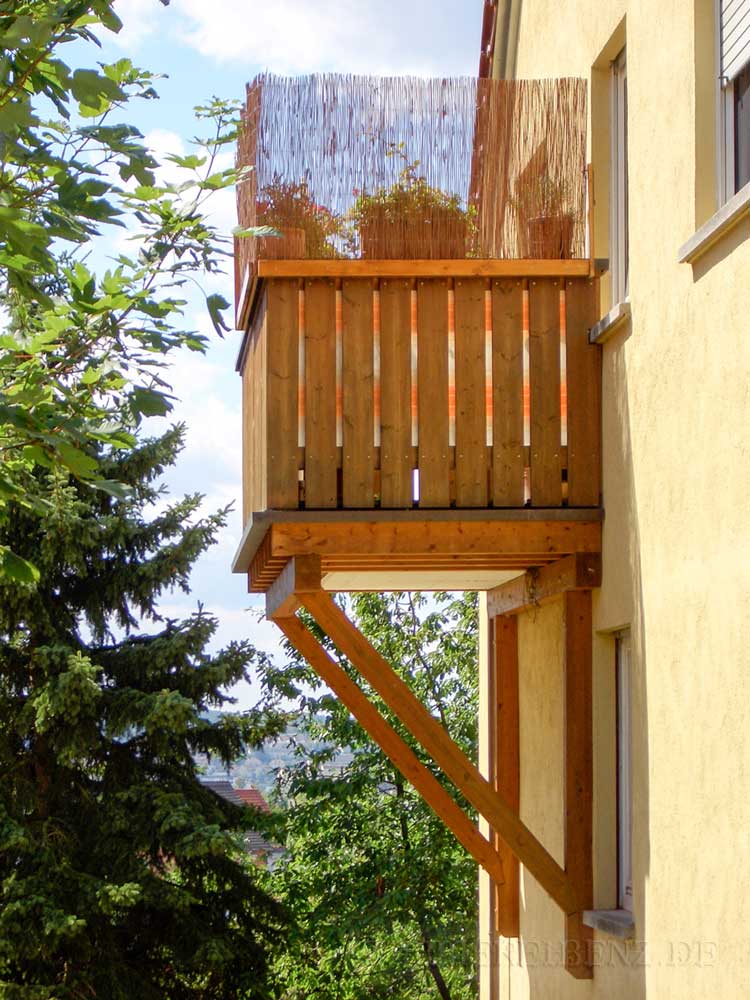 Holzbalkon-Beispiel 7